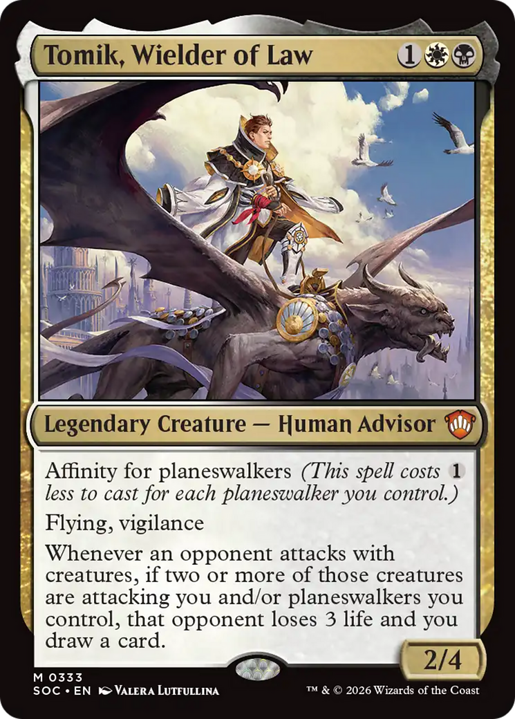 Tomik, Portador da Lei / Tomik, Wielder of Law - Magic: The Gathering - MoxLand