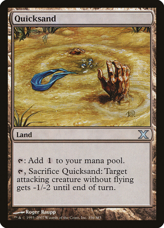 Areia Movediça / Quicksand - Magic: The Gathering - MoxLand