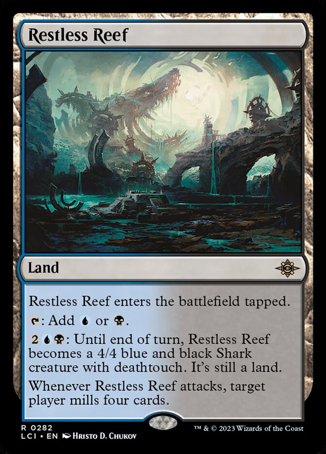 Recife Inquieto / Restless Reef - Magic: The Gathering - MoxLand