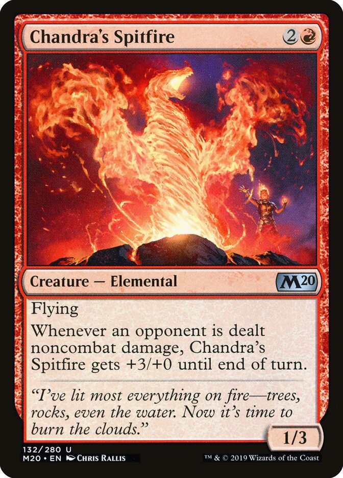 Cospe-Fogo de Chandra / Chandra's Spitfire - Magic: The Gathering - MoxLand