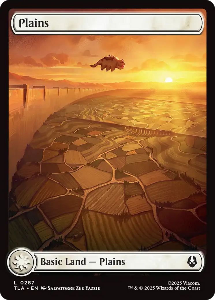 Planície (#287) / Plains - Magic: The Gathering - MoxLand
