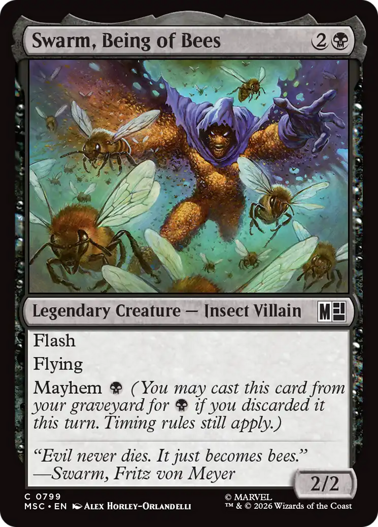 Swarm, Being of Bees - Magic: The Gathering - MoxLand