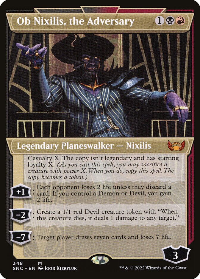 Ob Nixilis, o Adversário / Ob Nixilis, the Adversary - Magic: The Gathering - MoxLand
