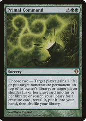 Comando Primário / Primal Command - Magic: The Gathering - MoxLand