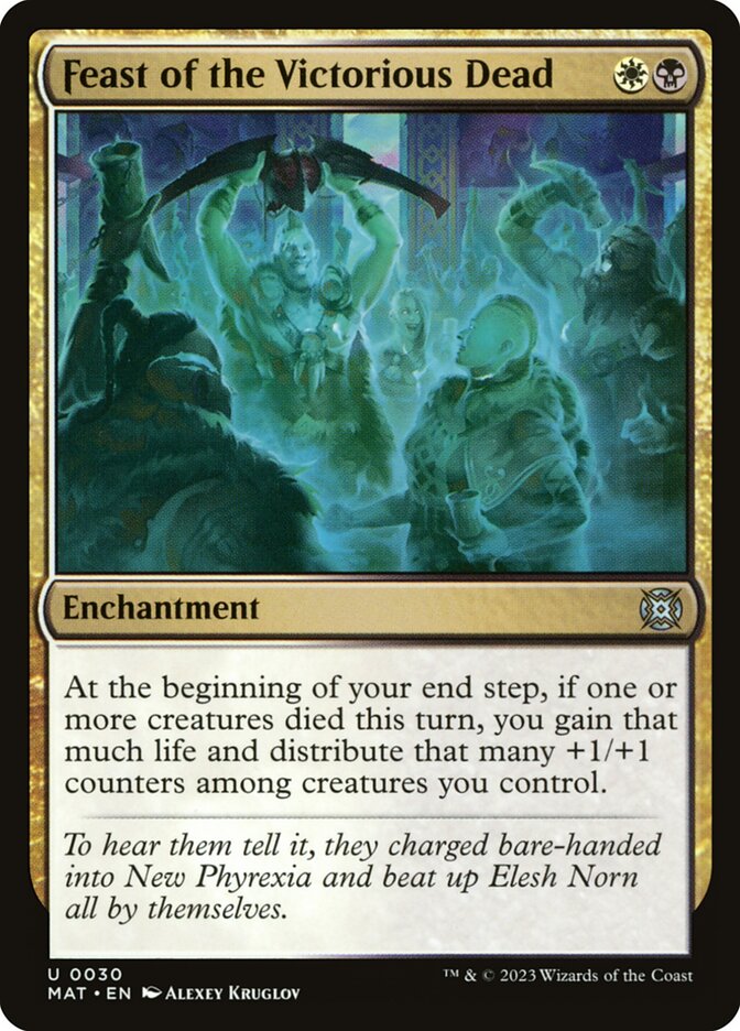 Banquete dos Mortos Vitoriosos / Feast of the Victorious Dead - Magic: The Gathering - MoxLand