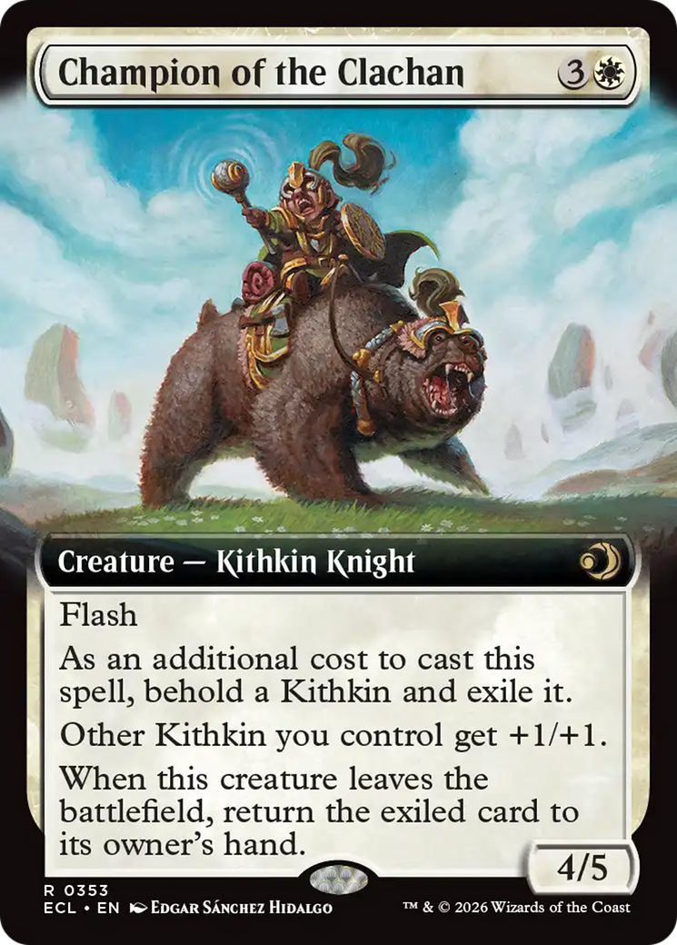 Campeão do Clachan / Champion of the Clachan - Magic: The Gathering - MoxLand