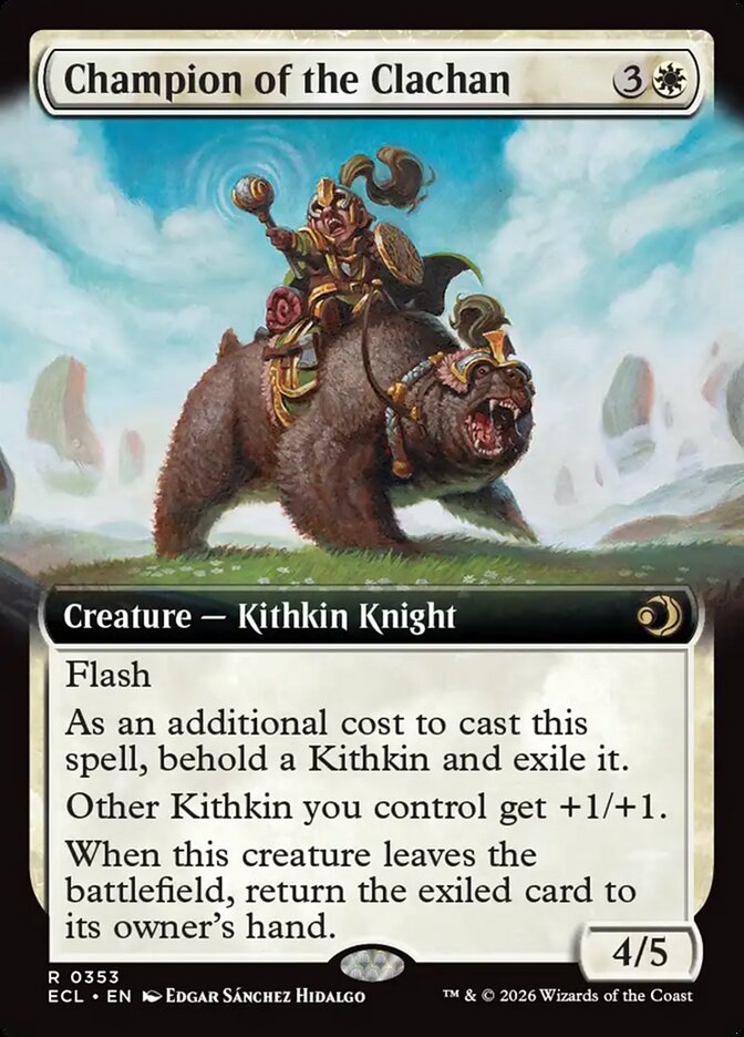 Campeão do Clachan / Champion of the Clachan - Magic: The Gathering - MoxLand