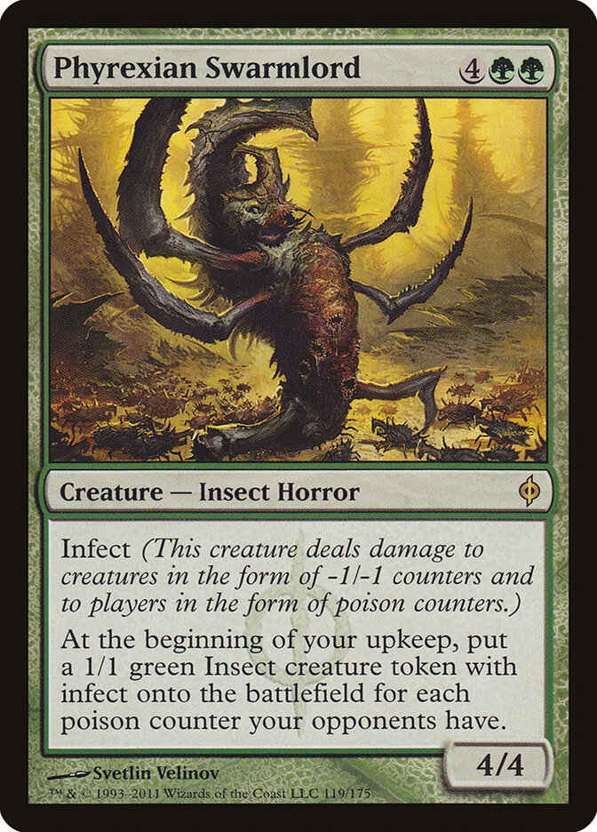 Senhor de Enxame Phyrexiano / Phyrexian Swarmlord - Magic: The Gathering - MoxLand