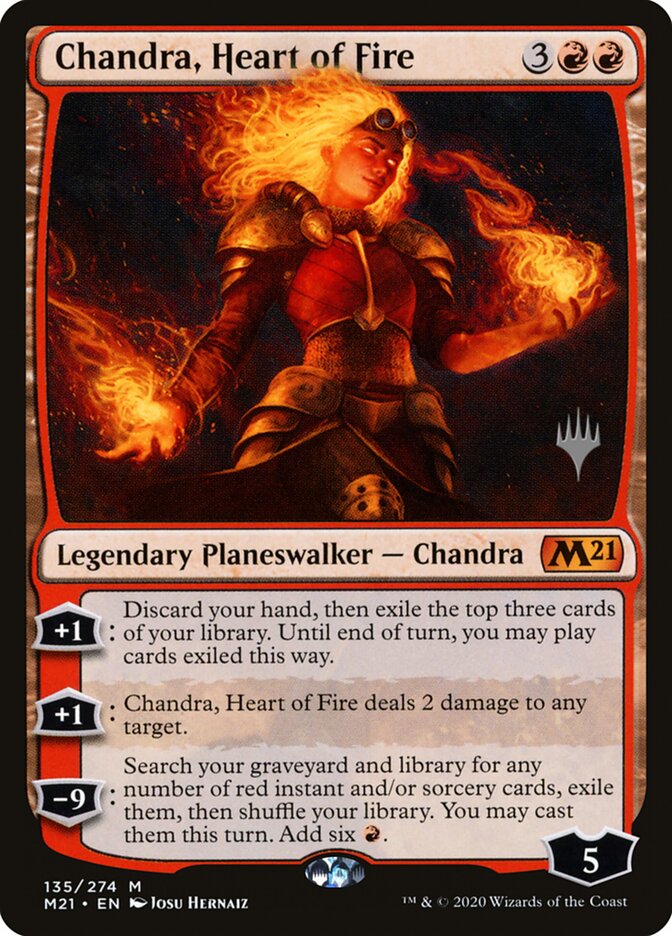 Chandra, Coração de Fogo / Chandra, Heart of Fire - Magic: The Gathering - MoxLand
