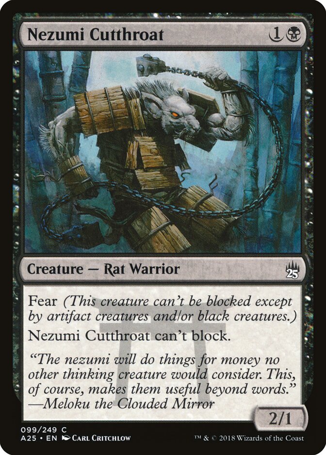 Degolador Nezumi / Nezumi Cutthroat - Magic: The Gathering - MoxLand