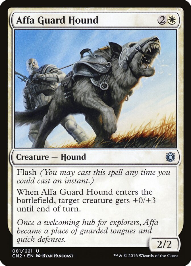 Sabujo de Guarda de Affa / Affa Guard Hound - Magic: The Gathering - MoxLand