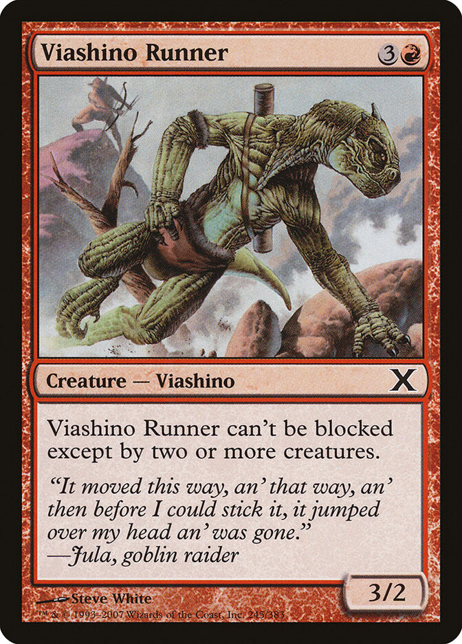 Velocista Viashino / Viashino Runner - Magic: The Gathering - MoxLand