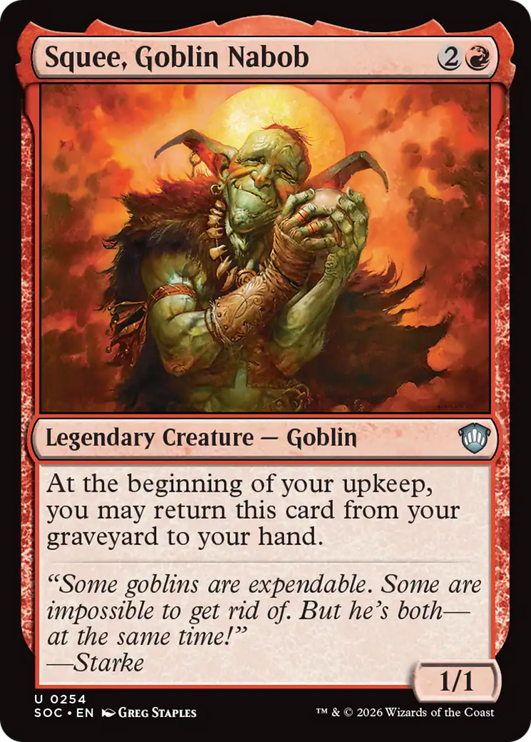 Squee, Nabobo Goblin / Squee, Goblin Nabob - Magic: The Gathering - MoxLand