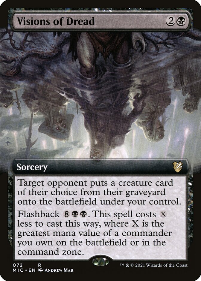 Visões de Pavor / Visions of Dread - Magic: The Gathering - MoxLand