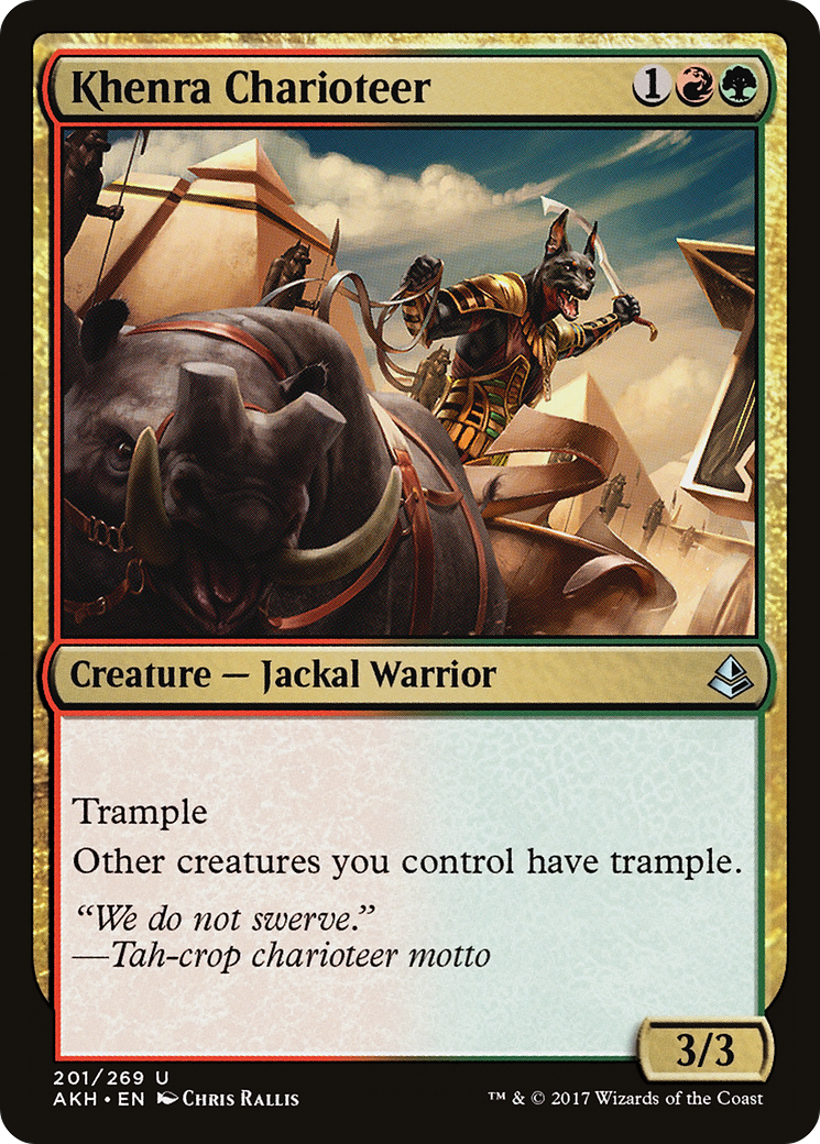 Auriga Khenra / Khenra Charioteer - Magic: The Gathering - MoxLand