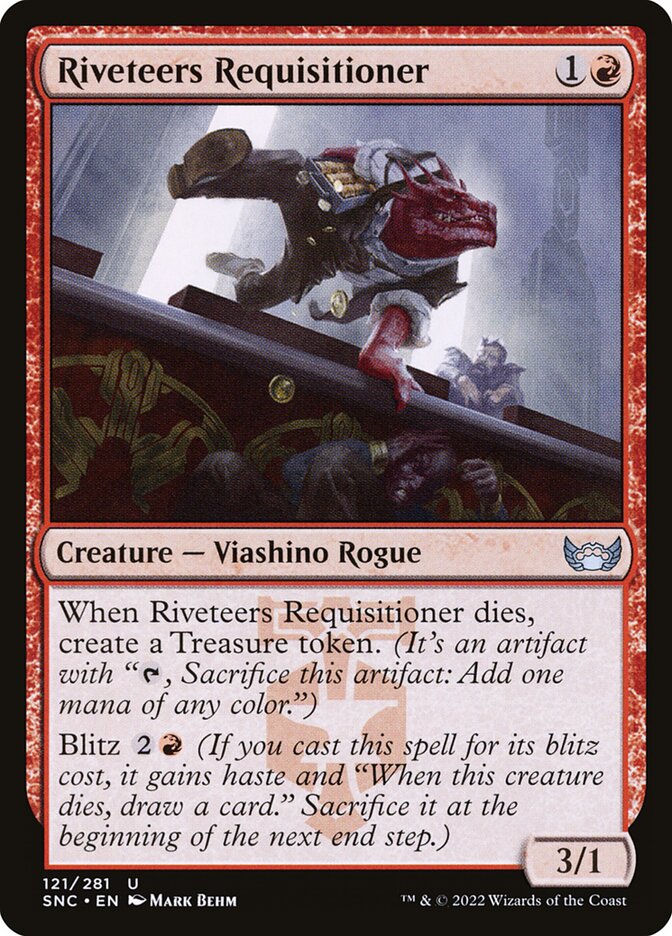 Cobrador dos Rebiteiros / Riveteers Requisitioner - Magic: The Gathering - MoxLand