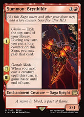 Invocação: Brynhildr / Summon: Brynhildr - Magic: The Gathering - MoxLand