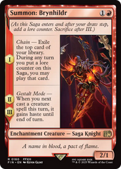 Invocação: Brynhildr / Summon: Brynhildr - Magic: The Gathering - MoxLand