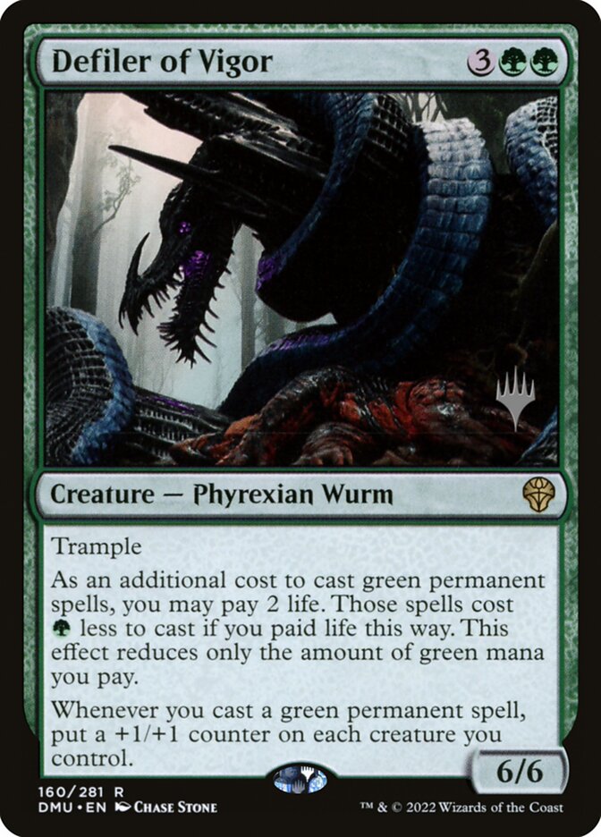 Profanador do Vigor / Defiler of Vigor - Magic: The Gathering - MoxLand