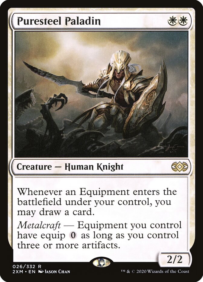 Paladino de Aço Puro / Puresteel Paladin - Magic: The Gathering - MoxLand
