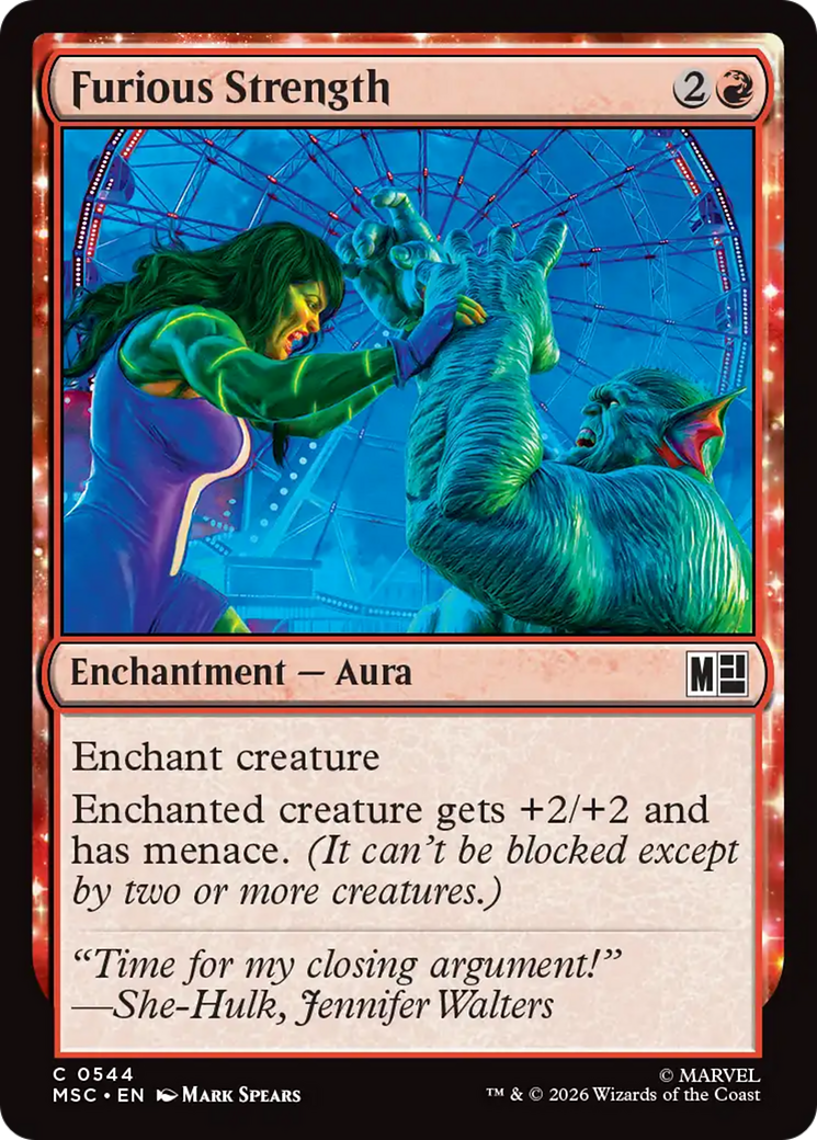 Furious Strength - Magic: The Gathering - MoxLand