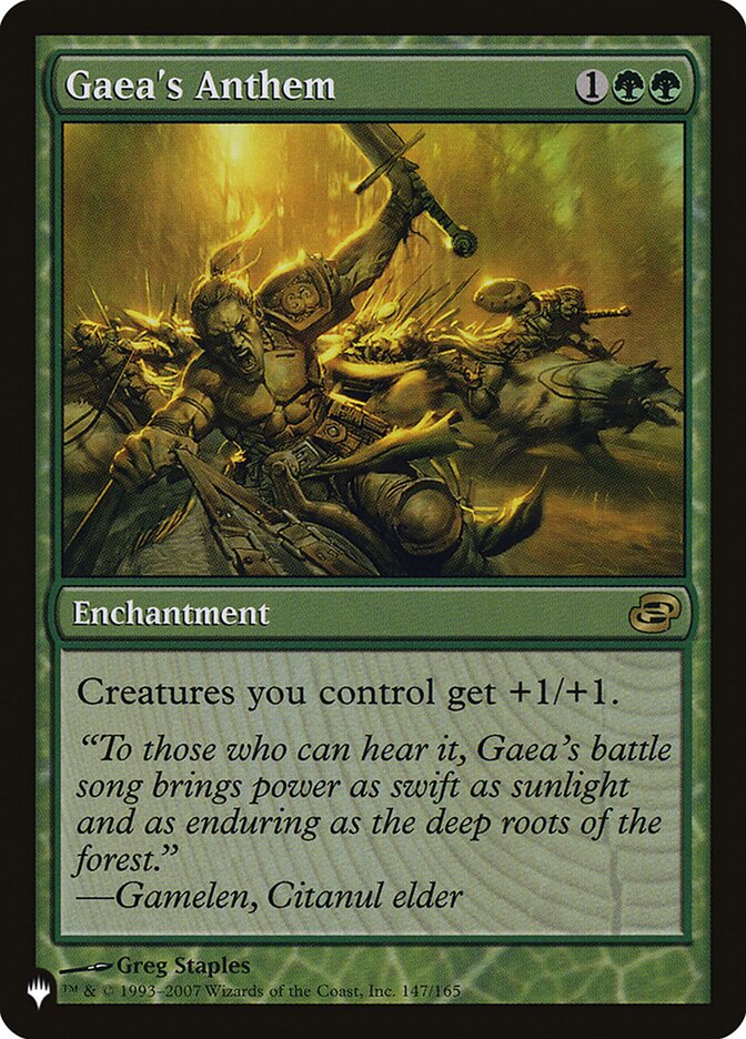 Antífona de Gaia / Gaea's Anthem - Magic: The Gathering - MoxLand