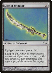 Cimitarra dos Leoninos / Leonin Scimitar - Magic: The Gathering - MoxLand