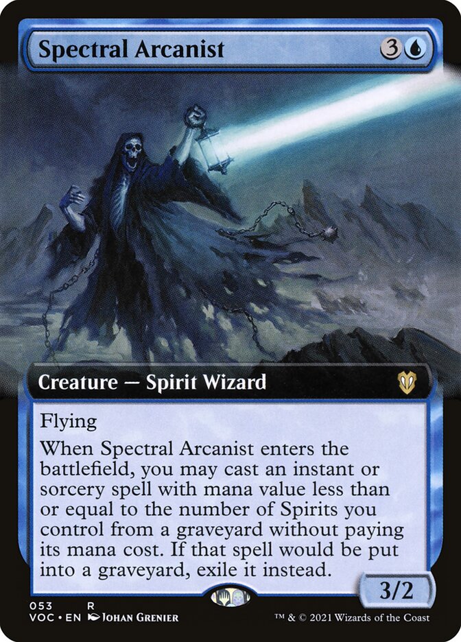 Arcanista Espectral / Spectral Arcanist - Magic: The Gathering - MoxLand