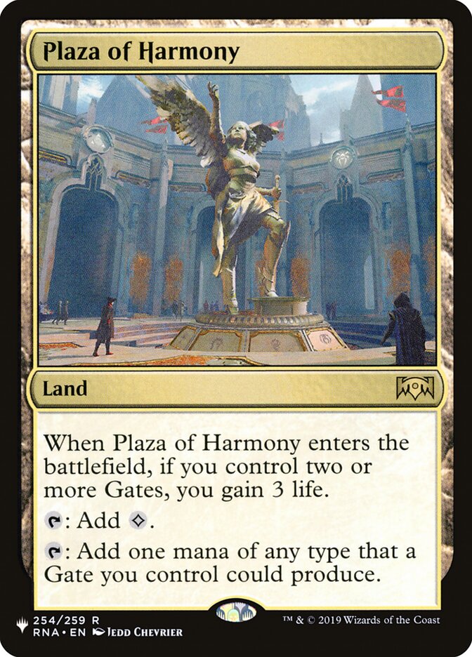 Praça da Harmonia / Plaza of Harmony - Magic: The Gathering - MoxLand
