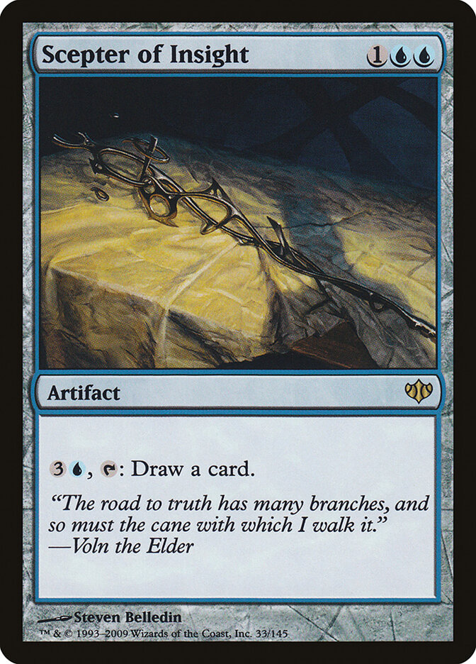 Cetro do Discernimento / Scepter of Insight - Magic: The Gathering - MoxLand