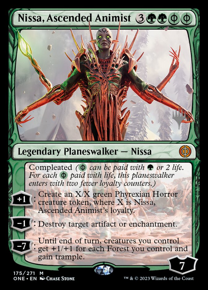 Nissa, Animista Ascensa / Nissa, Ascended Animist - Magic: The Gathering - MoxLand