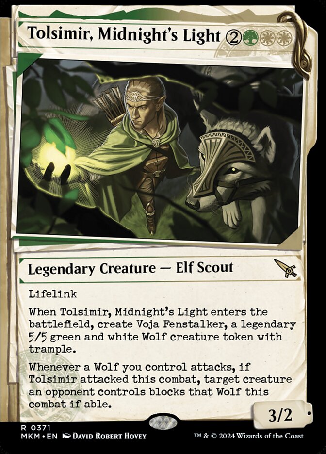 Tolsimir, Luz da Meia-noite / Tolsimir, Midnight's Light - Magic: The Gathering - MoxLand