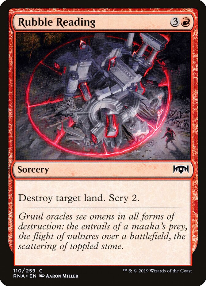 Escombromancia / Rubble Reading - Magic: The Gathering - MoxLand