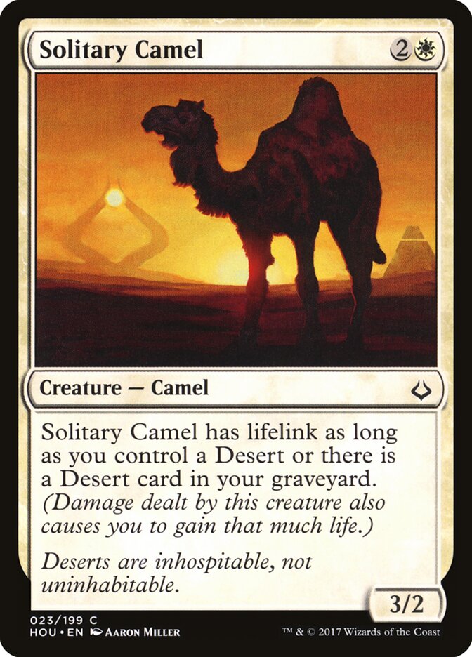 Camelo Solitário / Solitary Camel - Magic: The Gathering - MoxLand