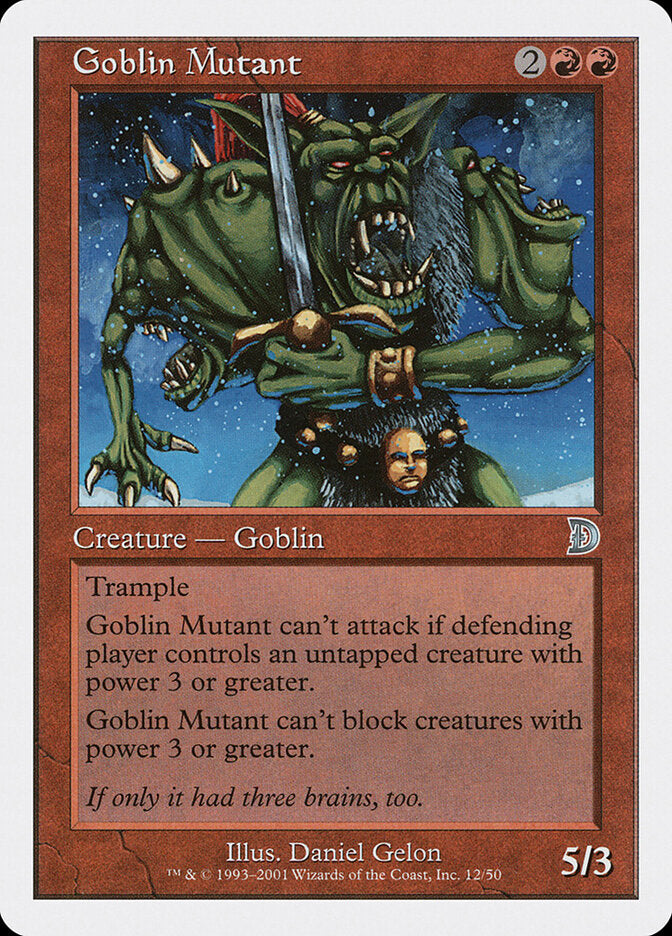 Mutante Goblin / Goblin Mutant - Magic: The Gathering - MoxLand