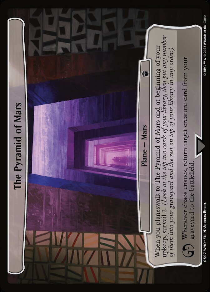 The Pyramid of Mars - Magic: The Gathering - MoxLand
