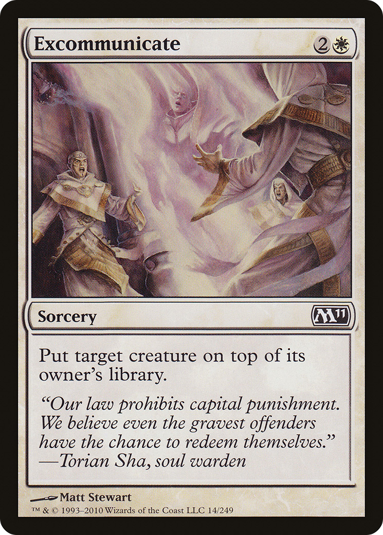 Excomungar / Excommunicate - Magic: The Gathering - MoxLand