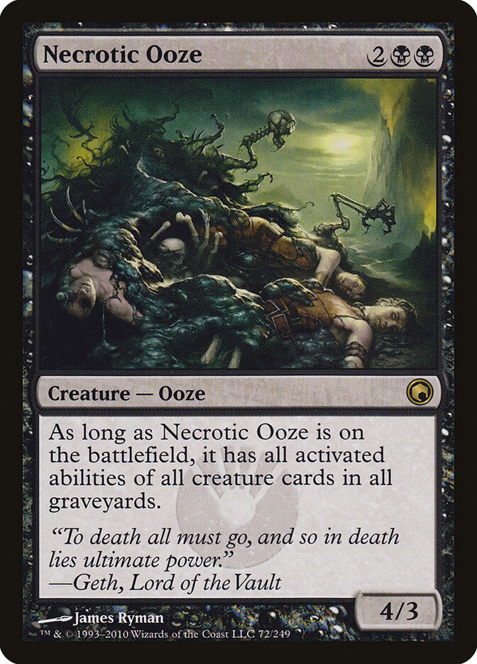 Lodo Necrótico / Necrotic Ooze - Magic: The Gathering - MoxLand