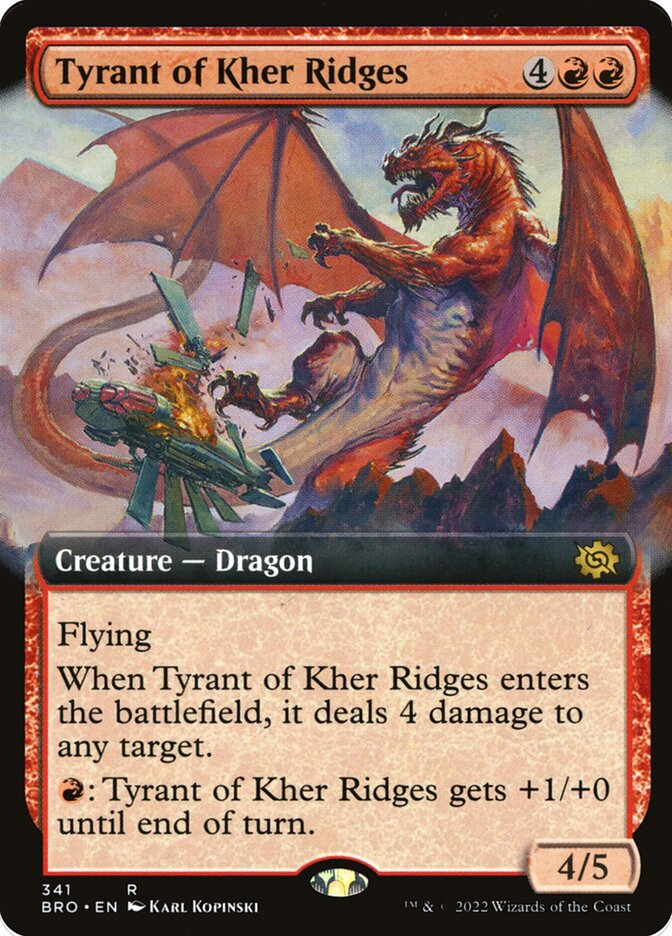 Tirano da Cordilheira de Kher / Tyrant of Kher Ridges - Magic: The Gathering - MoxLand
