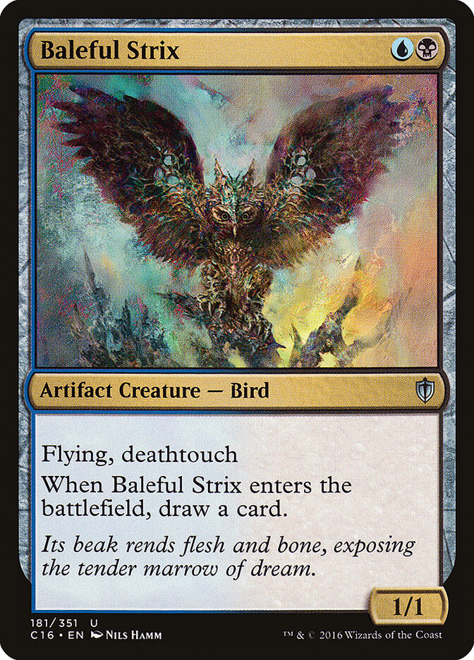 Estrige Maligna / Baleful Strix - Magic: The Gathering - MoxLand