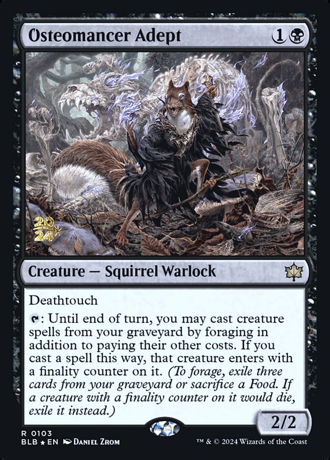 Osteomancer Adept - Magic: The Gathering - MoxLand