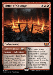 Virtude da Coragem / Virtue of Courage - Magic: The Gathering - MoxLand