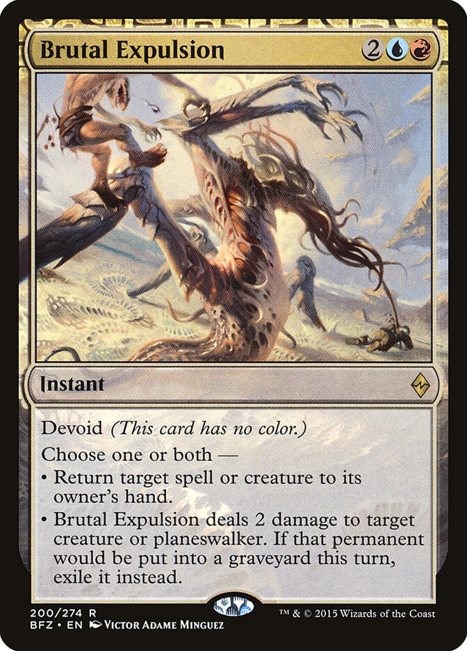 Expulsão Brutal / Brutal Expulsion - Magic: The Gathering - MoxLand