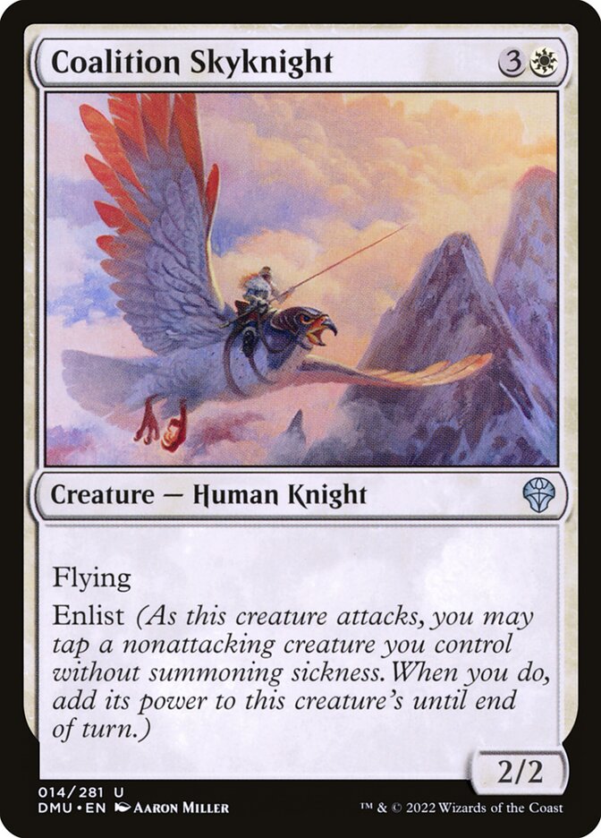 Cavaleiro Celeste da Coalizão / Coalition Skyknight - Magic: The Gathering - MoxLand