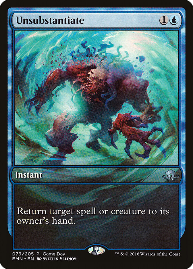 Insubstanciar / Unsubstantiate - Magic: The Gathering - MoxLand