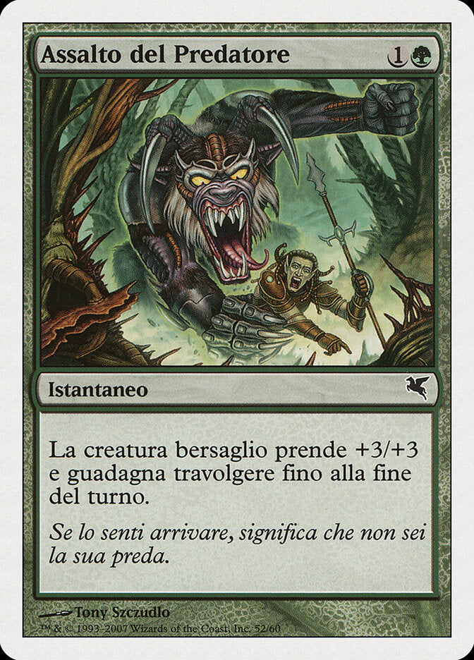 Ataque do Predador / Predator's Strike - Magic: The Gathering - MoxLand