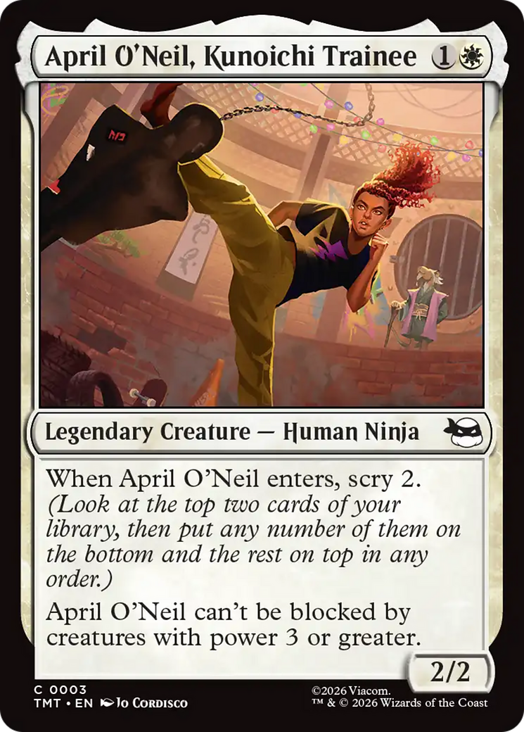 April O'Neil, Kunoichi Trainee - Magic: The Gathering - MoxLand