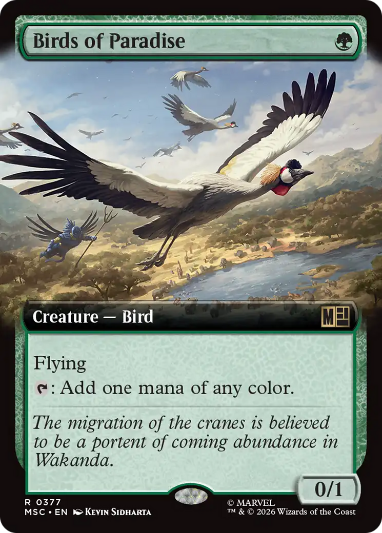 Aves do Paraíso / Birds of Paradise - Magic: The Gathering - MoxLand