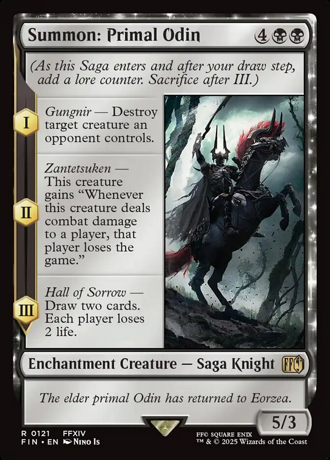 Invocação: Odin Primal / Summon: Primal Odin - Magic: The Gathering - MoxLand