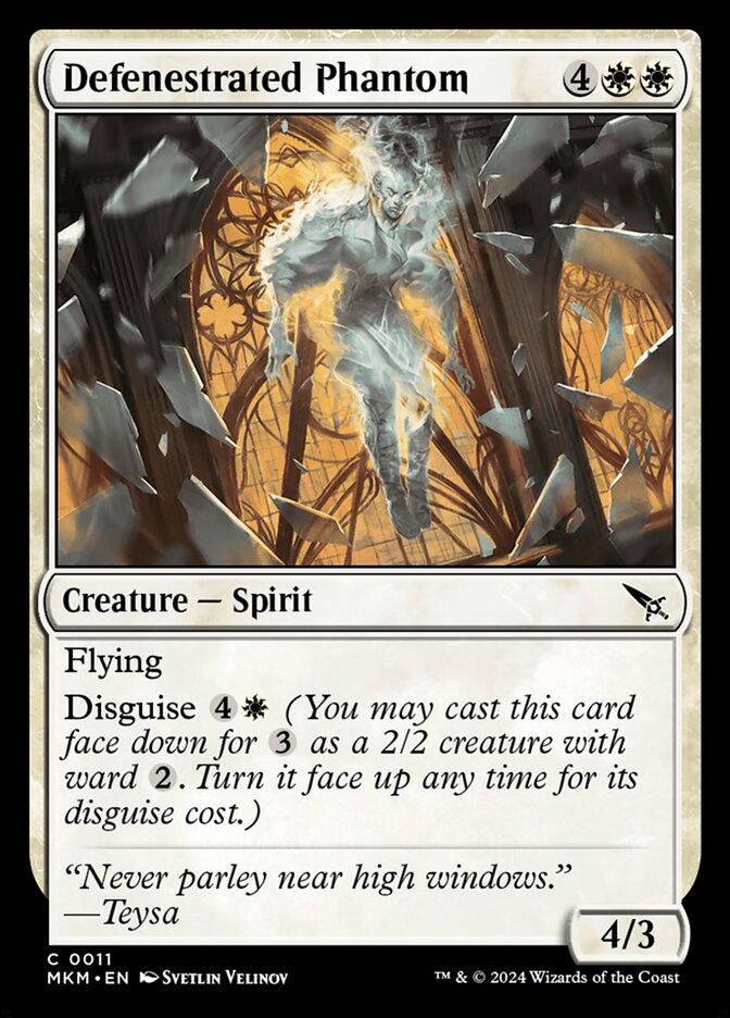 Fantasma Defenestrado / Defenestrated Phantom - Magic: The Gathering - MoxLand